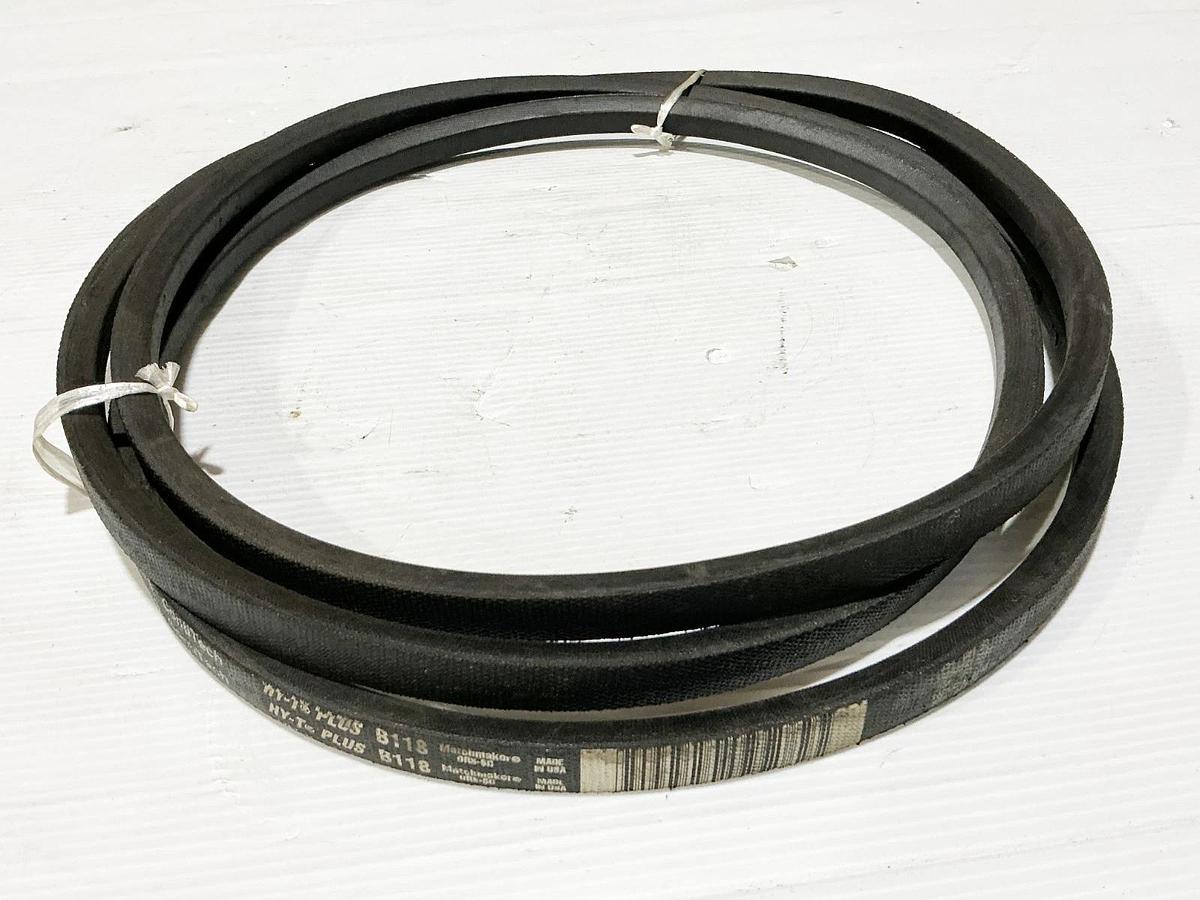 New Continental B118 HY-T Belt 0.66Width 1 Rib B Cross Section - No Box