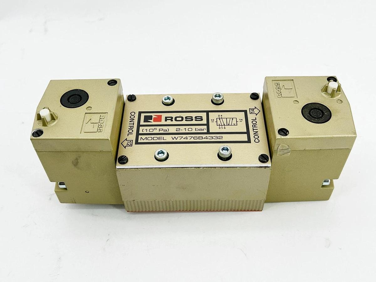 New Ross Controls W7476B4332 Solenoid Valve 2-10Bar 110/120V 50/60Hz