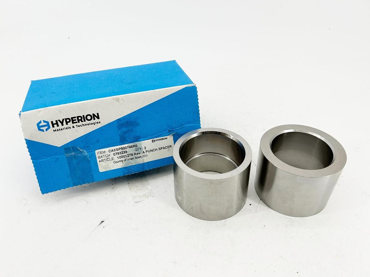 New Hyperion 100001278 Rev A Punch Spacer CAXSP500746R0 QTY 2