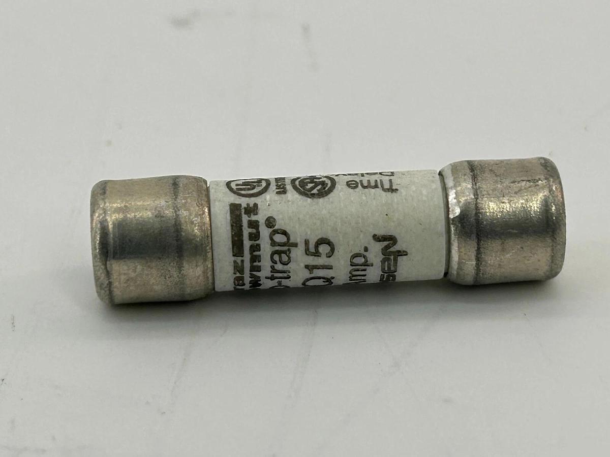 New Lot of 4 Ferraz Shawmut ATQ15 Time Delay Fuse 15A 500V