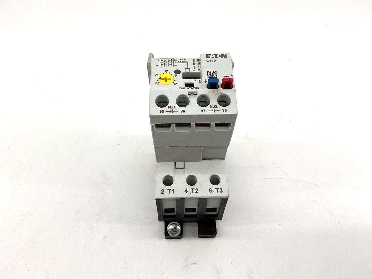 Used Eaton C440A1A045SF1 Electronic Overload Relay 9-45A NEMA Size 1 - No Box