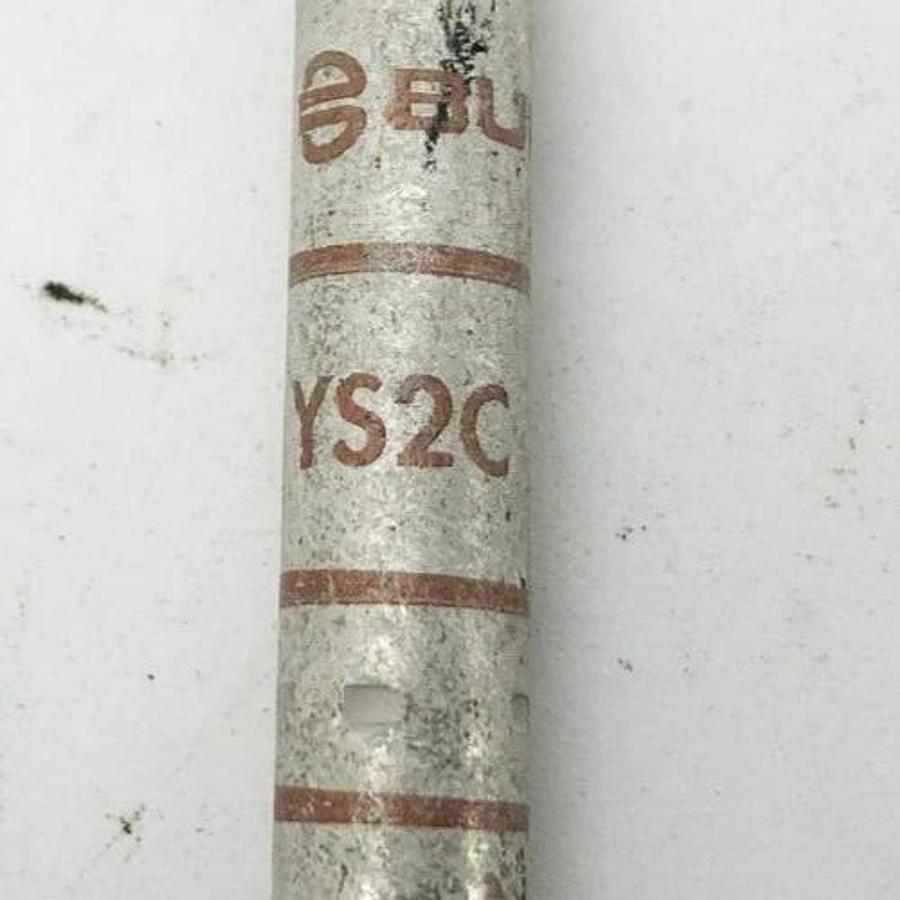Lot of 3 New Burndy YS2C Barrel Splices N60 #2 STR Brown Die 10 Or 97