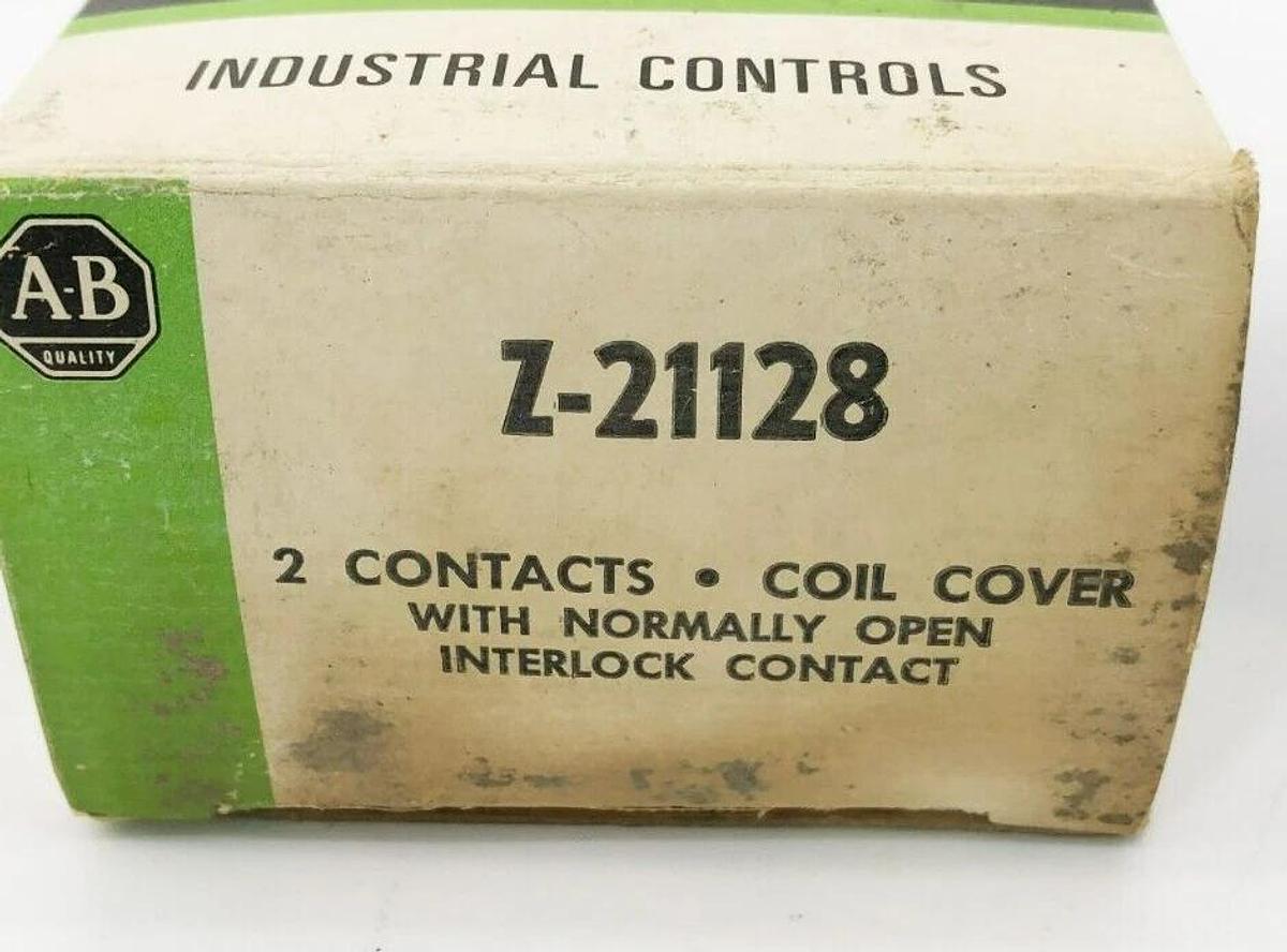 Lot of 2 New AB Allen Bradley Z-21128 Coil Covers Size 0
