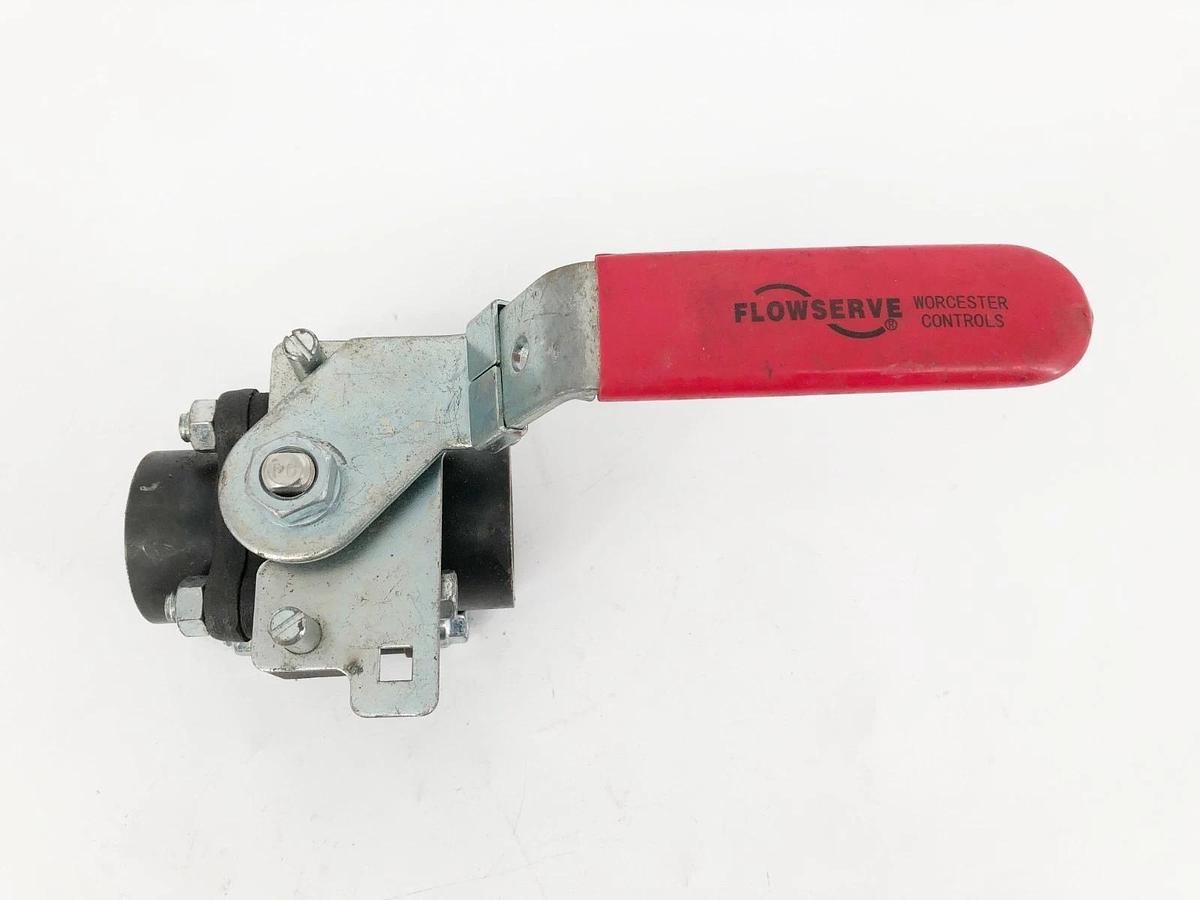 Used Flowserve 3/4-594466TTSW-V77-R21 Ball Valve Carbon Steel 1000psi