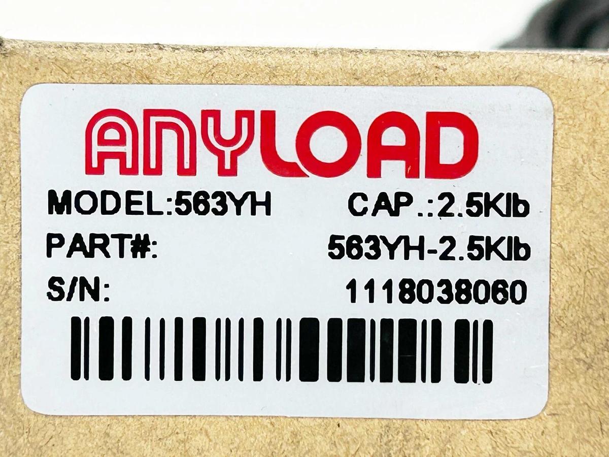 New Anyload 563YH-2.5KLB Single Ended Beam Load Cell 563YH