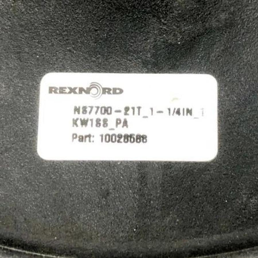 New Rexnord NS7700-21T_1-1/4IN_1KW1SS_PA Molded Split Sprocket 10028588 - No Box