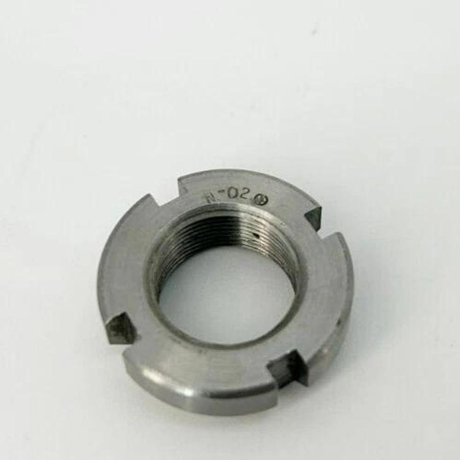 Lot of 10 New Whittet-Higgins N-02 Lock Nuts 1" OD 0.813" Face 0.323" W
