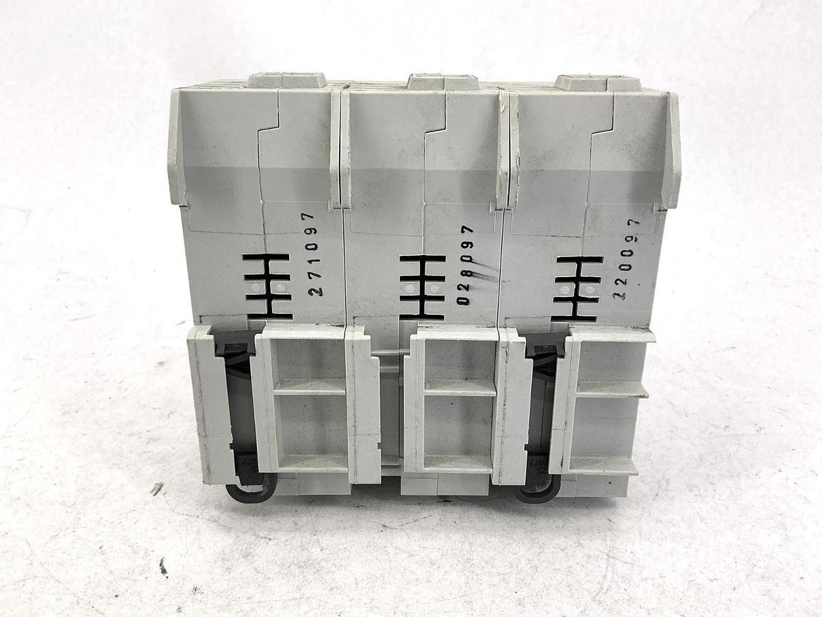 Used Allen Bradley 1492-FB3J60-L Ser B Fuse Holder 60A 600V Class J Fuse Only
