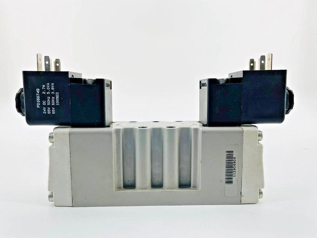 New Parker H12WXBBL49C Solenoid Valve 2POS 24VDC