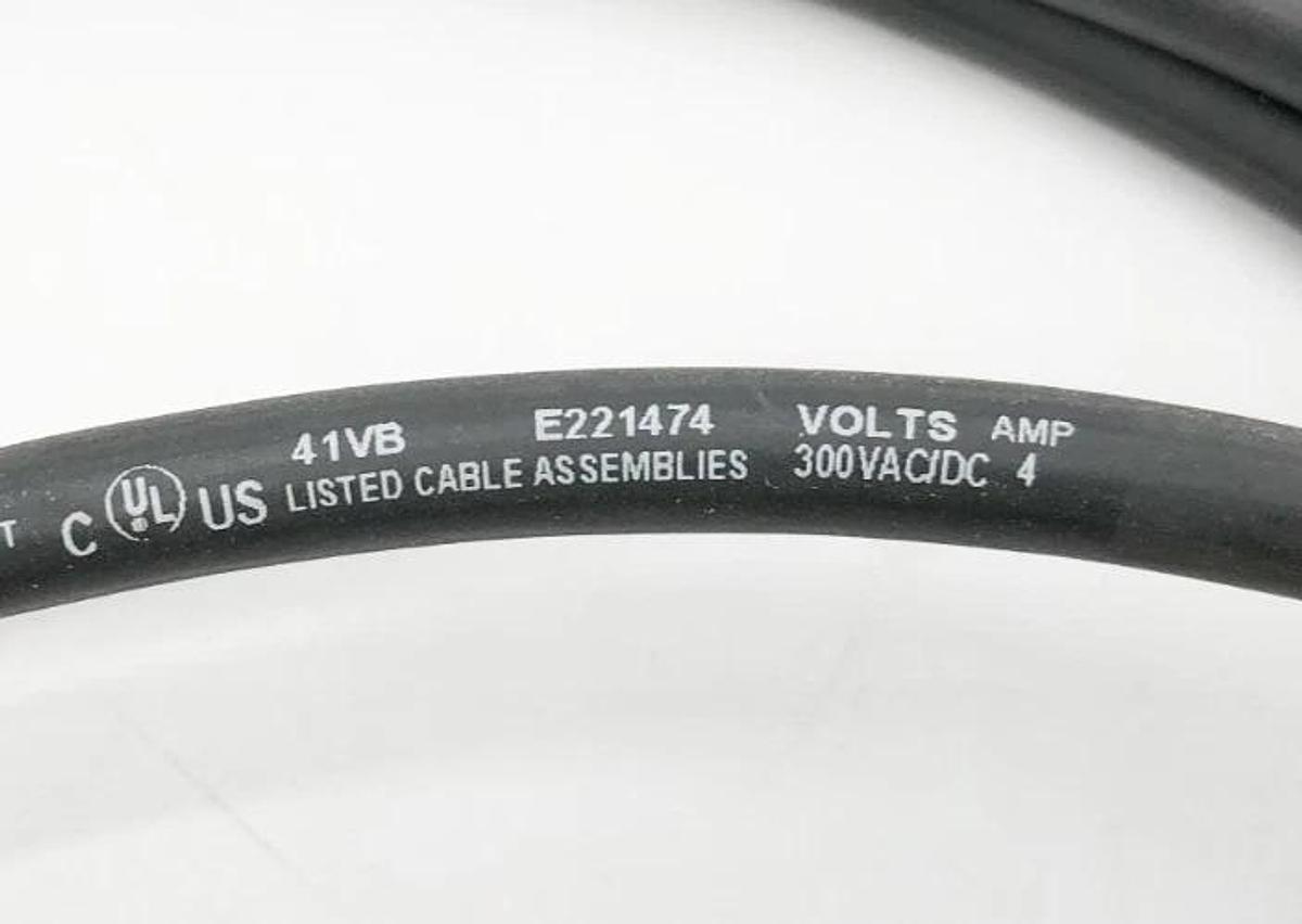 Lot of 2 New Phoenix Contact 41VB Cables E221474 300VAC/DC 4A 10FT - No Box