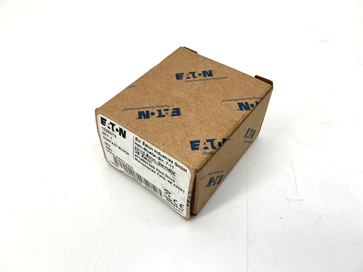 Lot of 2 New Eaton 10250T3 Ser D2 Contact Block 2NC 10A 600V