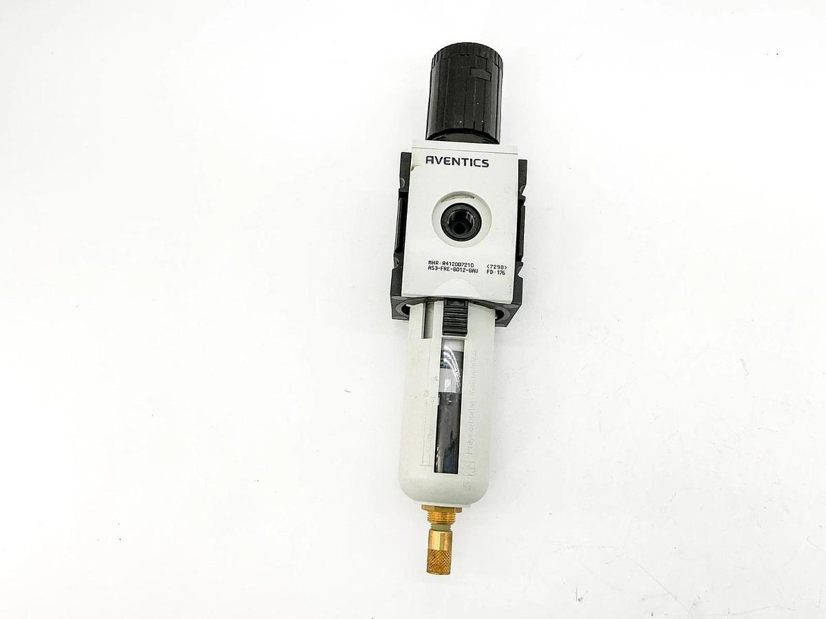 New Aventics R412007210 Pneumatic Filter 0-10PSI AS3-FRE-6012-GAU - No Box