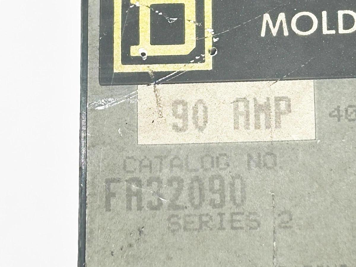 Used Square D FA32090 Circuit Breaker 90A 250V 3Pole