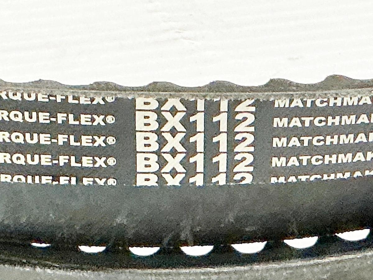 New Continental BX112 Torque Flex V-Belt 115" Length 0.66" Width - No Box