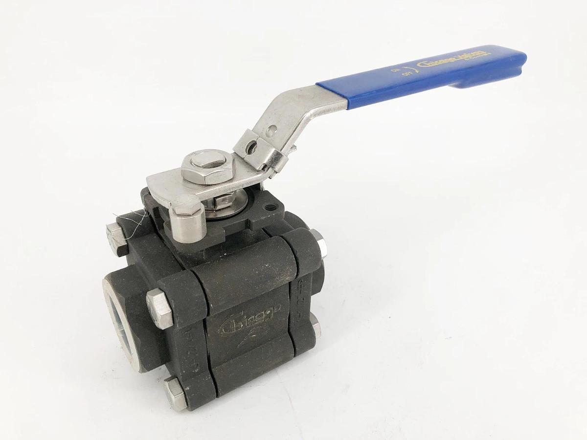 New Chicago Valves 794466RMMTE015 Ball Valve 1-1/2" WCB - No Box