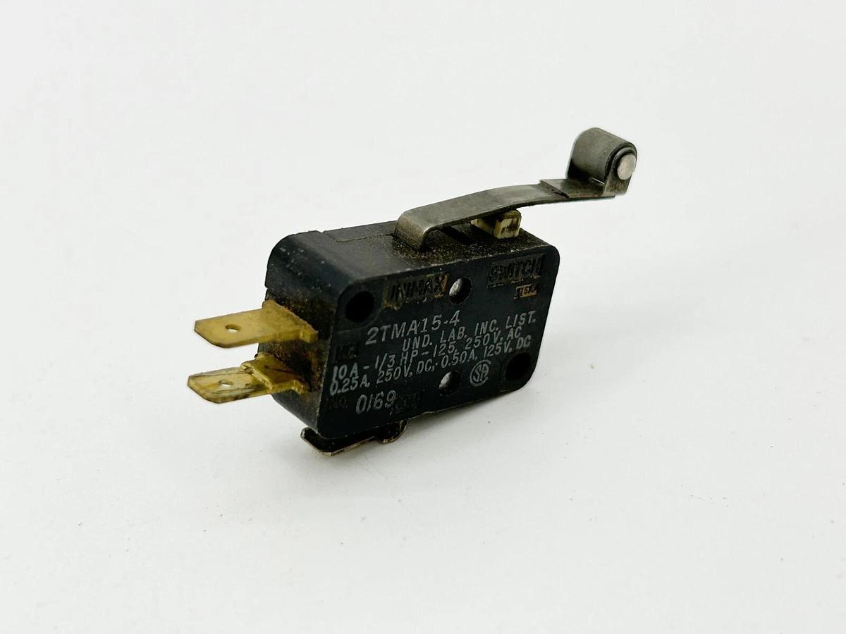 Used Lot of 3 Honeywell 2TMA15-4 Limit Switch Snap Action 10A 1/3HP 250V