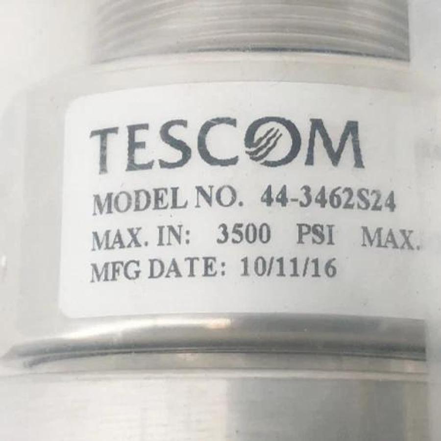 New Tescom 44-3462S24 Two Stage Regulator Max In 3500psi Max Out 100psi - No Box