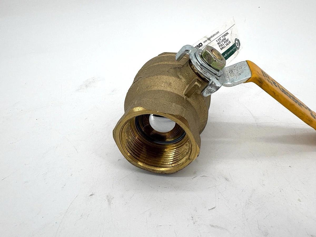 New Legend Model T-1002NL 1-1/2" Ball Valve Full Port Lead-Free 600WOG 101-067NL