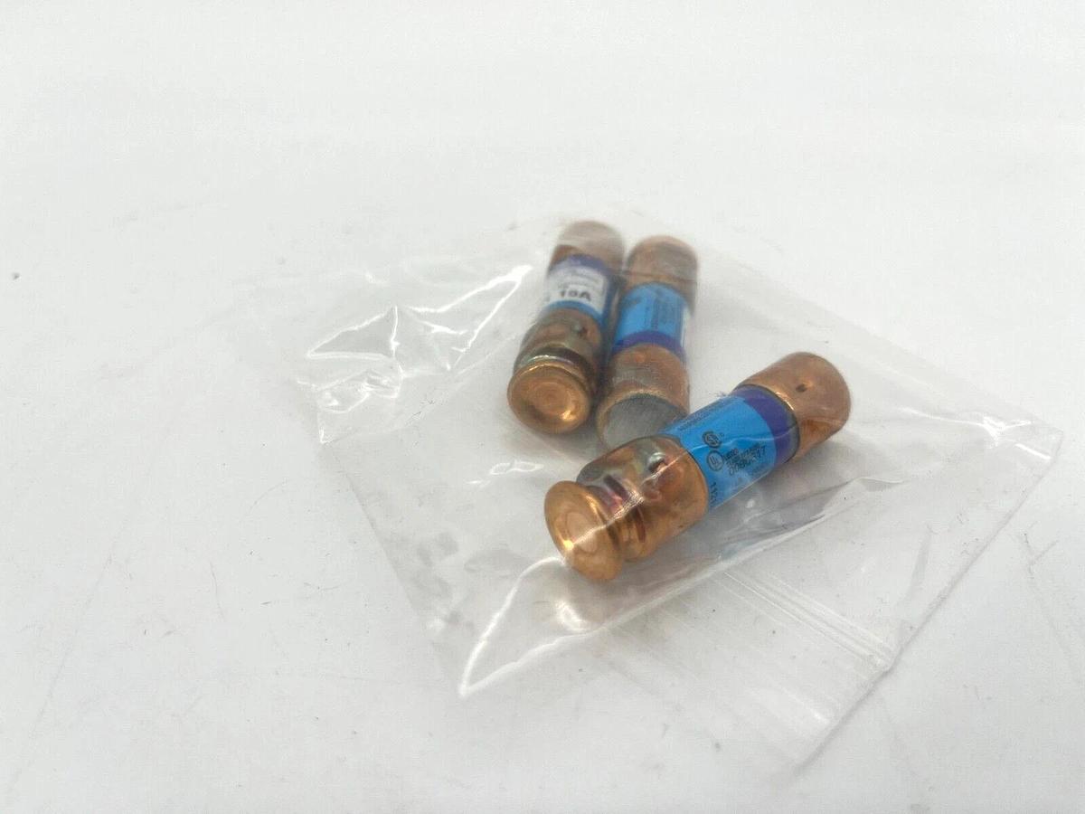 Lot of 3 New Littelfuse FLNR15A Class RK5 Fuses 15A 250VAC FLNR015