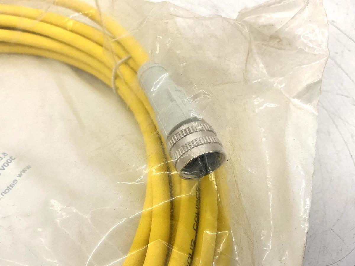 New Eaton CSAS3F3CY2205 Ser B1 Micro-Connector Cable Female 3Pin 3Wire 5m/16.4ft