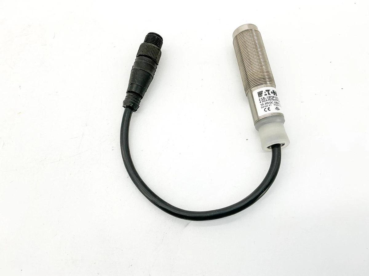 New Eaton E58-18DP100-HLP Photoelectric Sensor Tubular 10-30VDC 100mA
