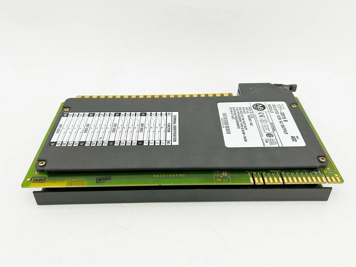 Used Allen Bradley 1771-OD16 Output Module Isolated 120V AC 16 Point Digital
