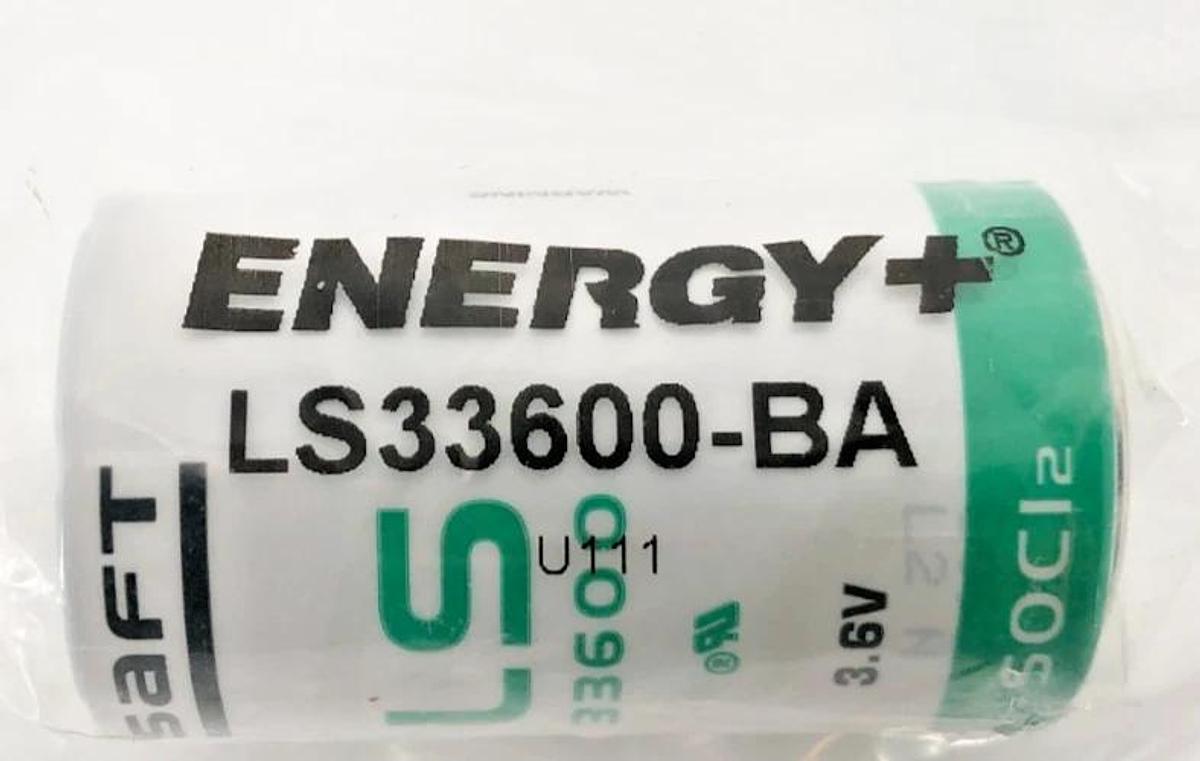 New Saft LS33600-BA Primary Lithium Battery Size D 3.6V 17000mAh