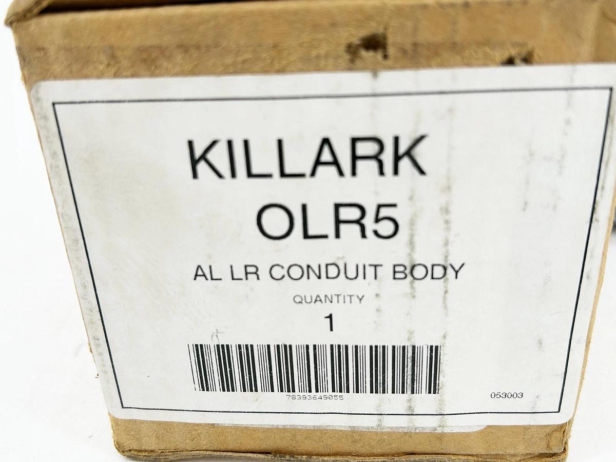 New Hubbell Killark OLR5 AL LR Conduit Body