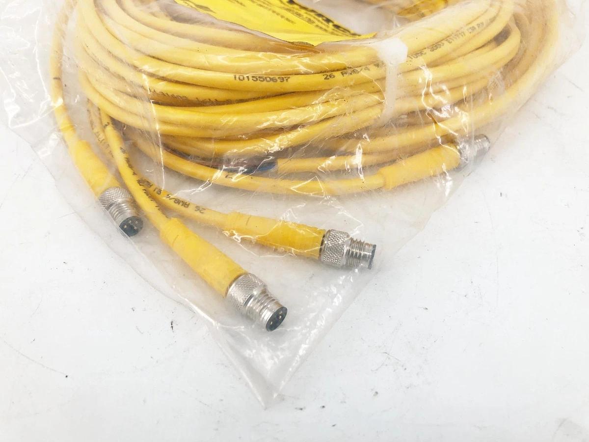 New Turck V4-4/PSG 4M-0.5/4/4/4/S651 Cordset Splitter/Tee M12 Eurofast U-22803