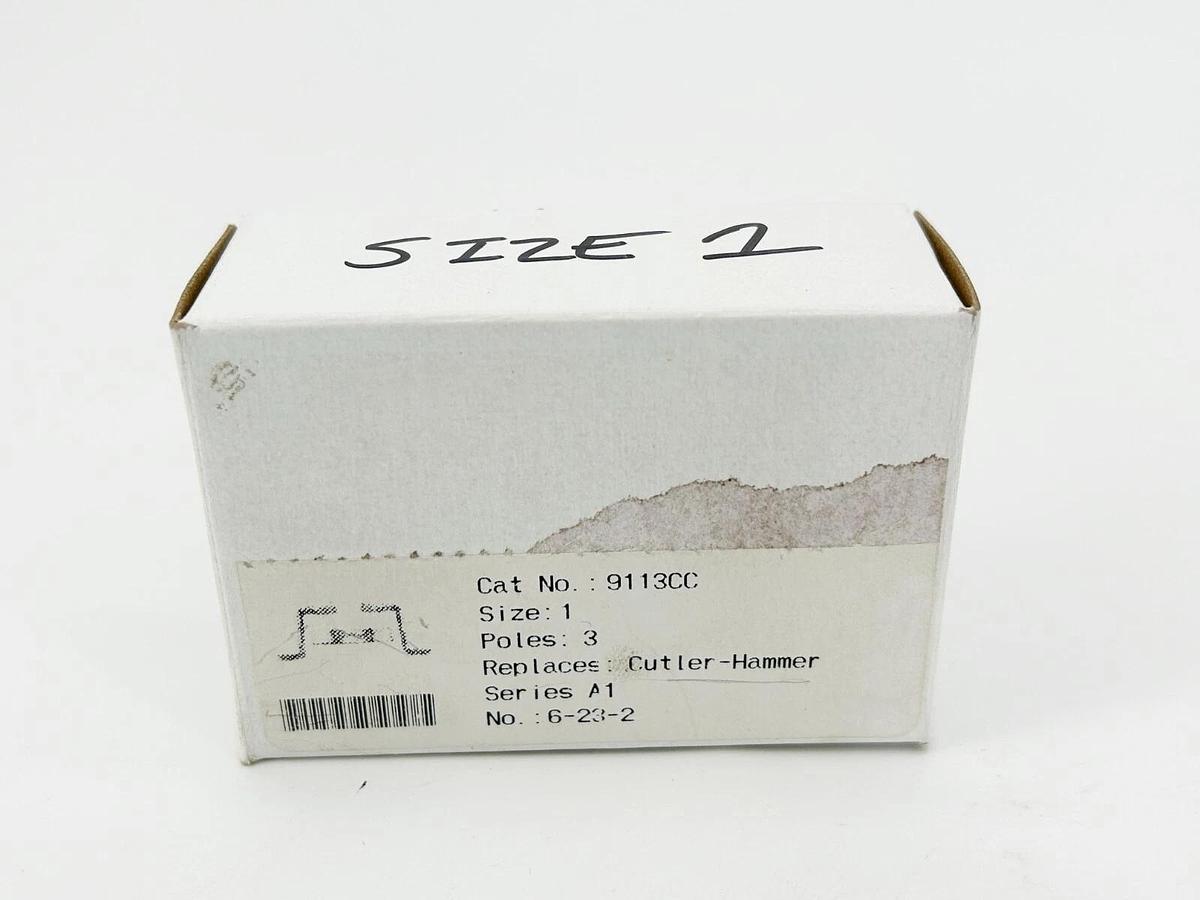 New Repco 9113CC Contact Kit Size 1 3P Replaces Cutler Hammer Series A1 6-23-2