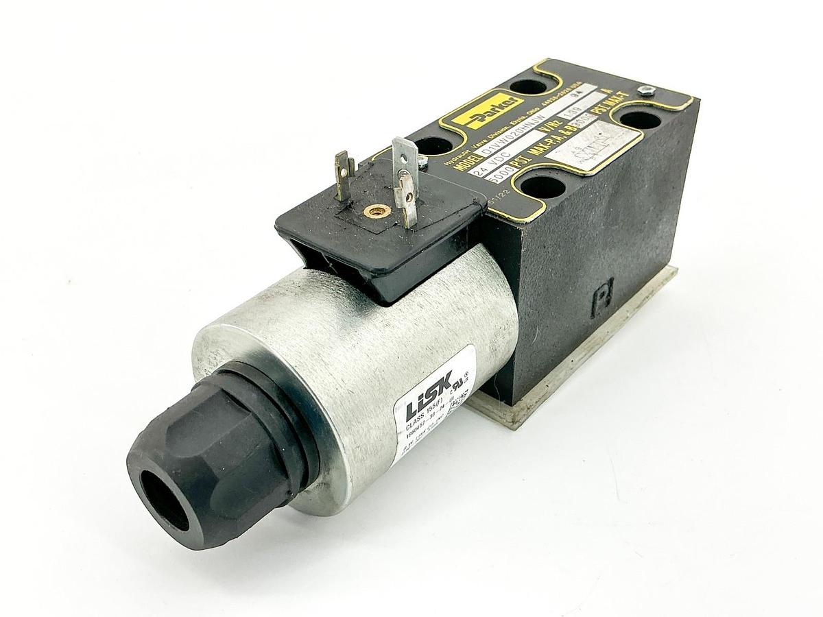 New Parker D1VW020HNJW 94 Solenoid Valve 24VDC 1.39A 5000PSI - No Box