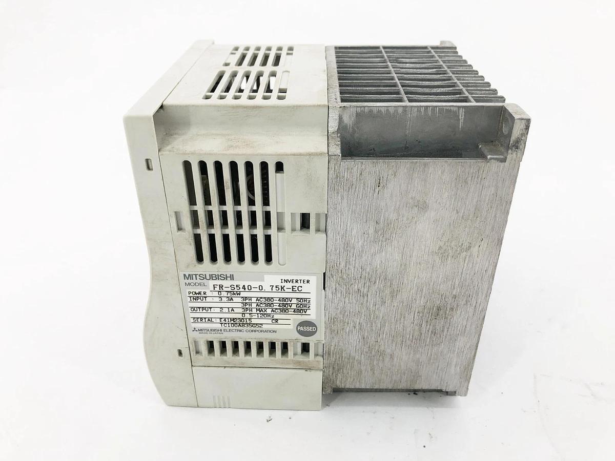 Used Mitsubishi FR-S540-0.75K-EC Inverter Drive 0.75kW 380/480VAC