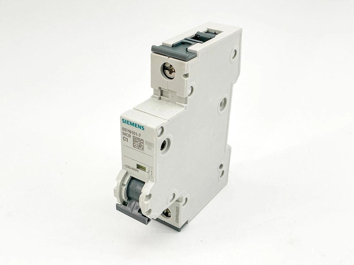 New Siemens 5SY6101-7 Mini Circuit Breaker 230/400V 1P