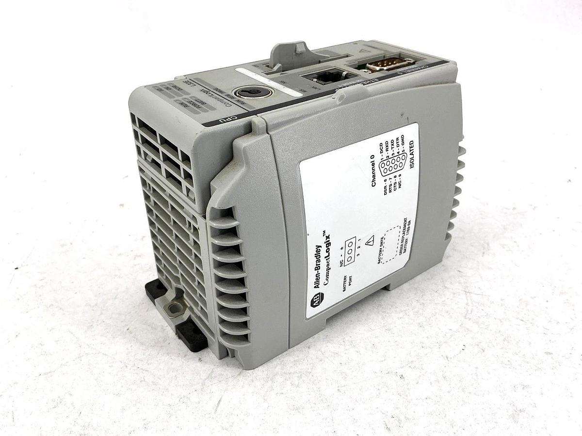 Used Allen Bradley 1769-L32E Ser A Ethernet Processor Controller 750KB Memory w/ Key