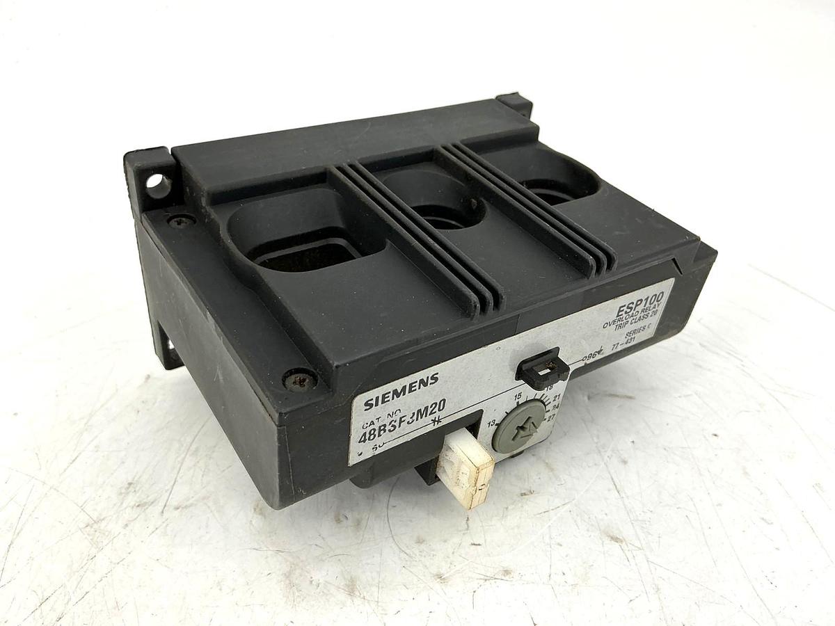 New Siemens 48BSF3M20 Ser C Overload Relay Solid State 3PH 13-27FLA 600V -No Box