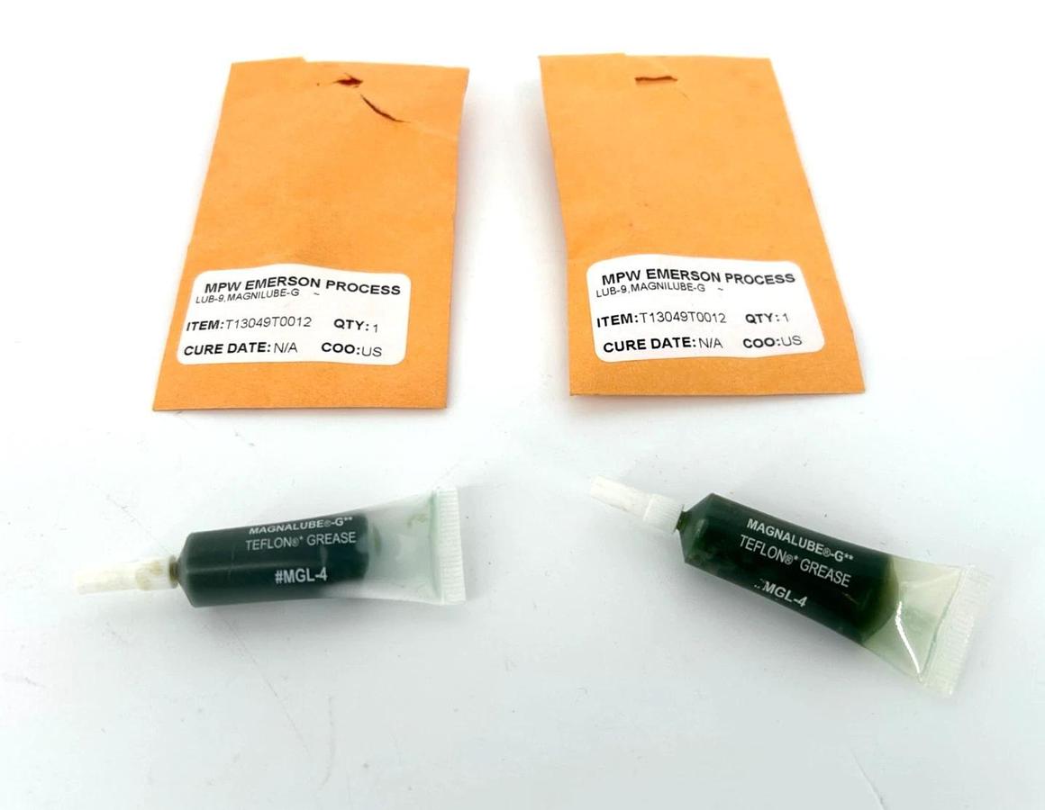 Lot of 2 New T13049T0012 Magnilube-G Teflon Grease LUB-9 MGL-4