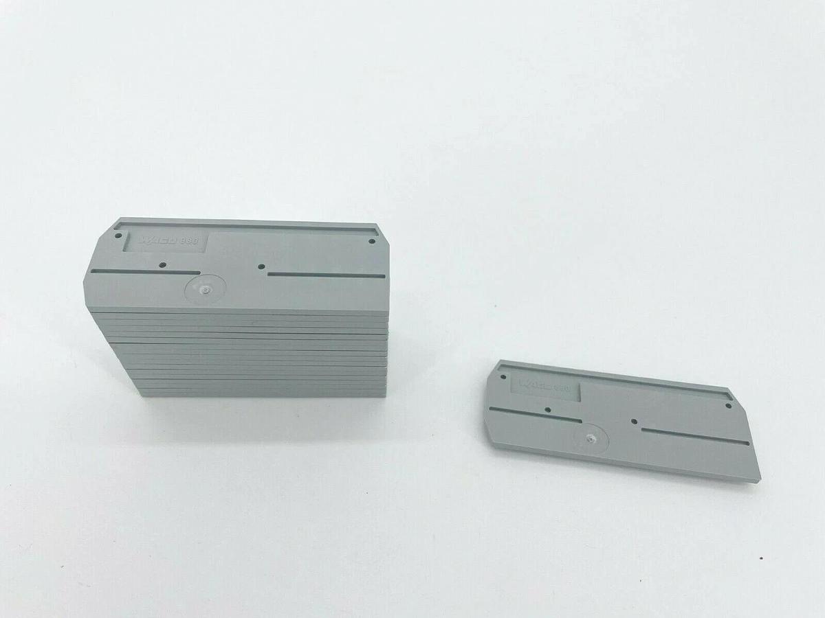 Used Lot of 18 New Wago 880-308 End and Intermediate Plate 880308