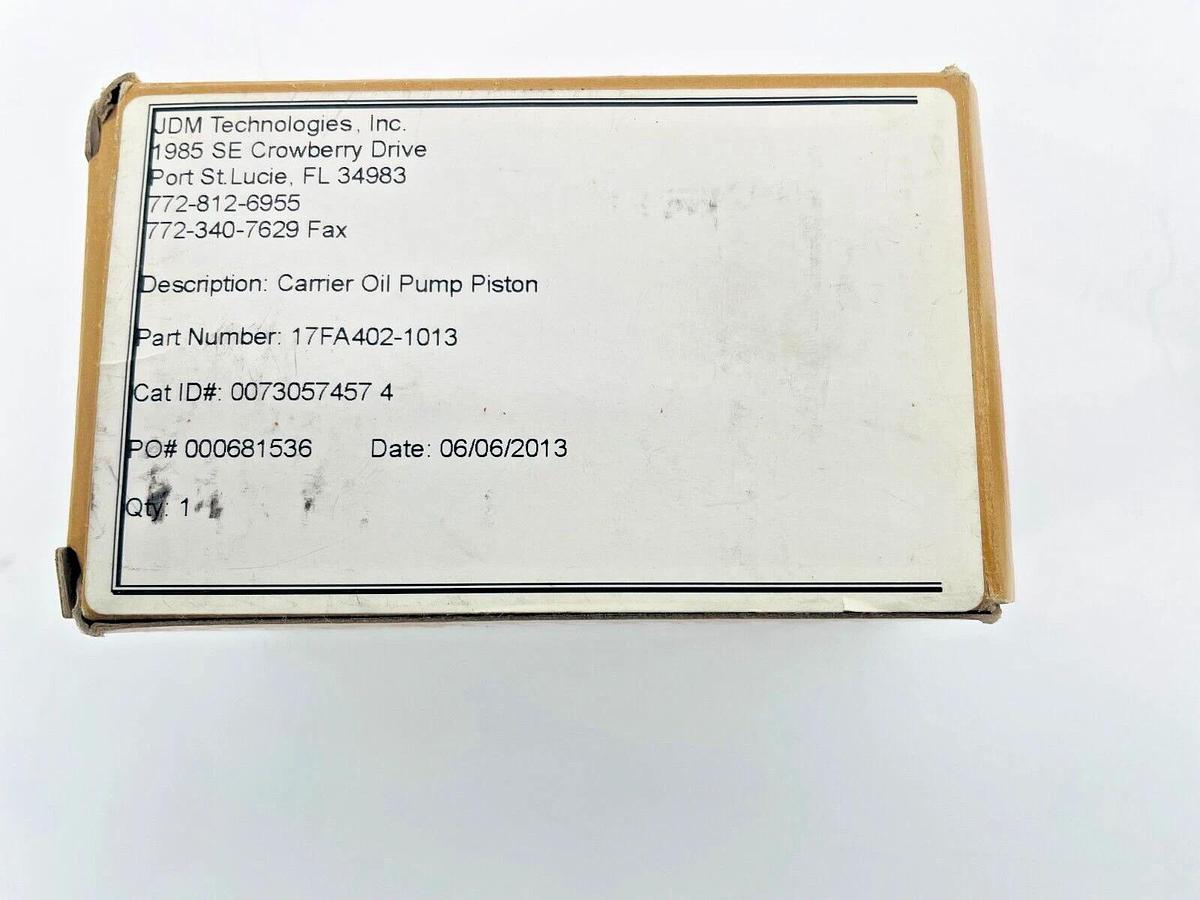 New Carrier 17FA4021013 Piston