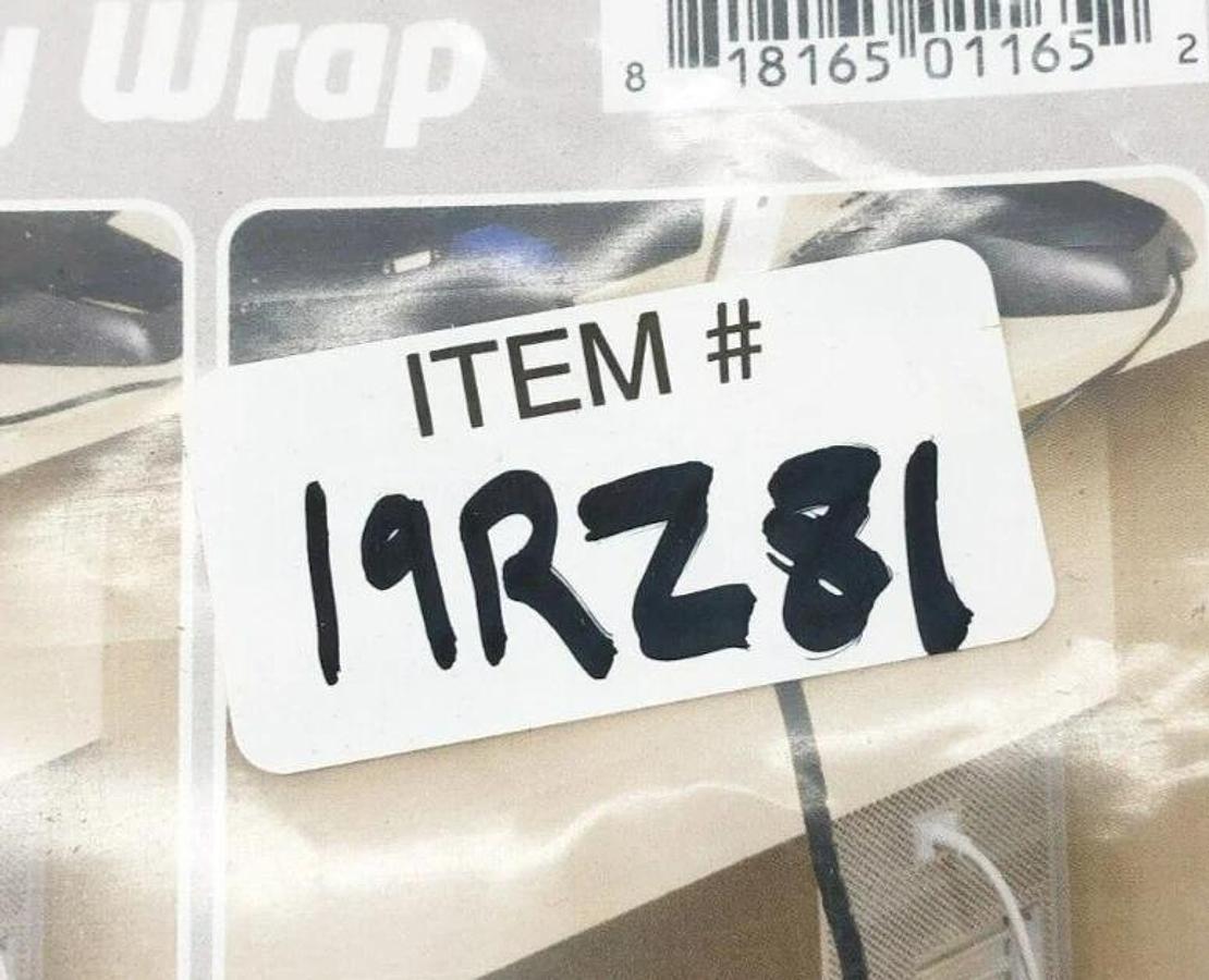 Lot of 2 New D-Line 19RZ81 Black Spiral Wrap 3/8"-1-1/2" Range 8FT. Long