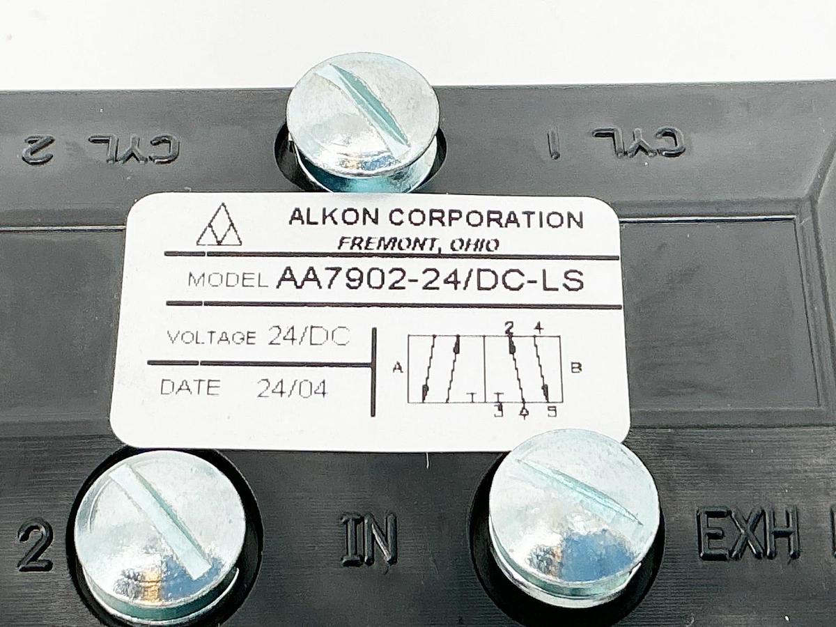 New Alkon Co. AA7902-24/DC-LS Solenoid Valve 24VDC