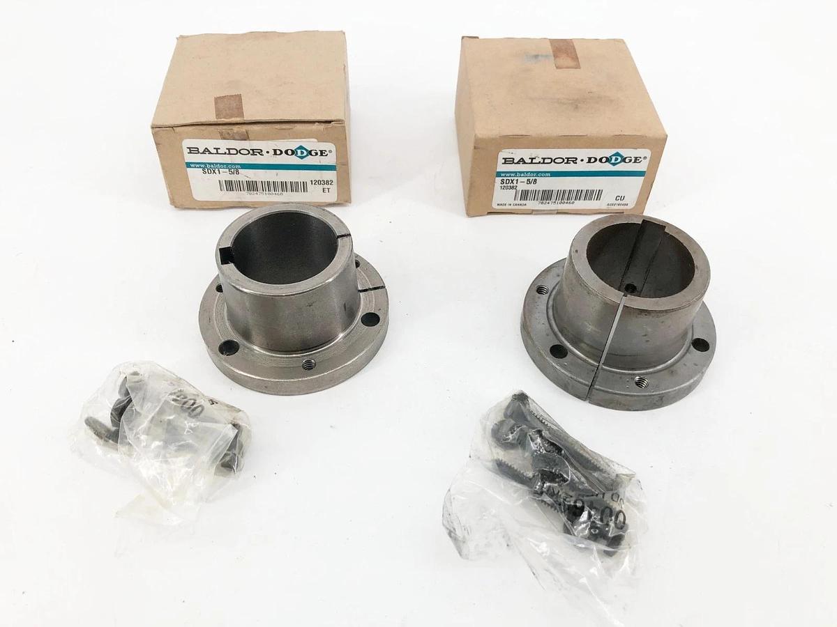 Lot of 2 New Baldor Dodge SDX1-5/8 Quick Disconnect Bushings 120382