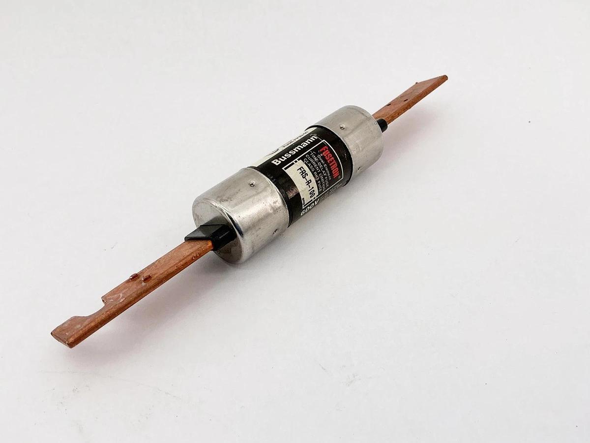 Used Bussmann FRS-R-100 Time-Delay Fuse 100A 600V Class RK5