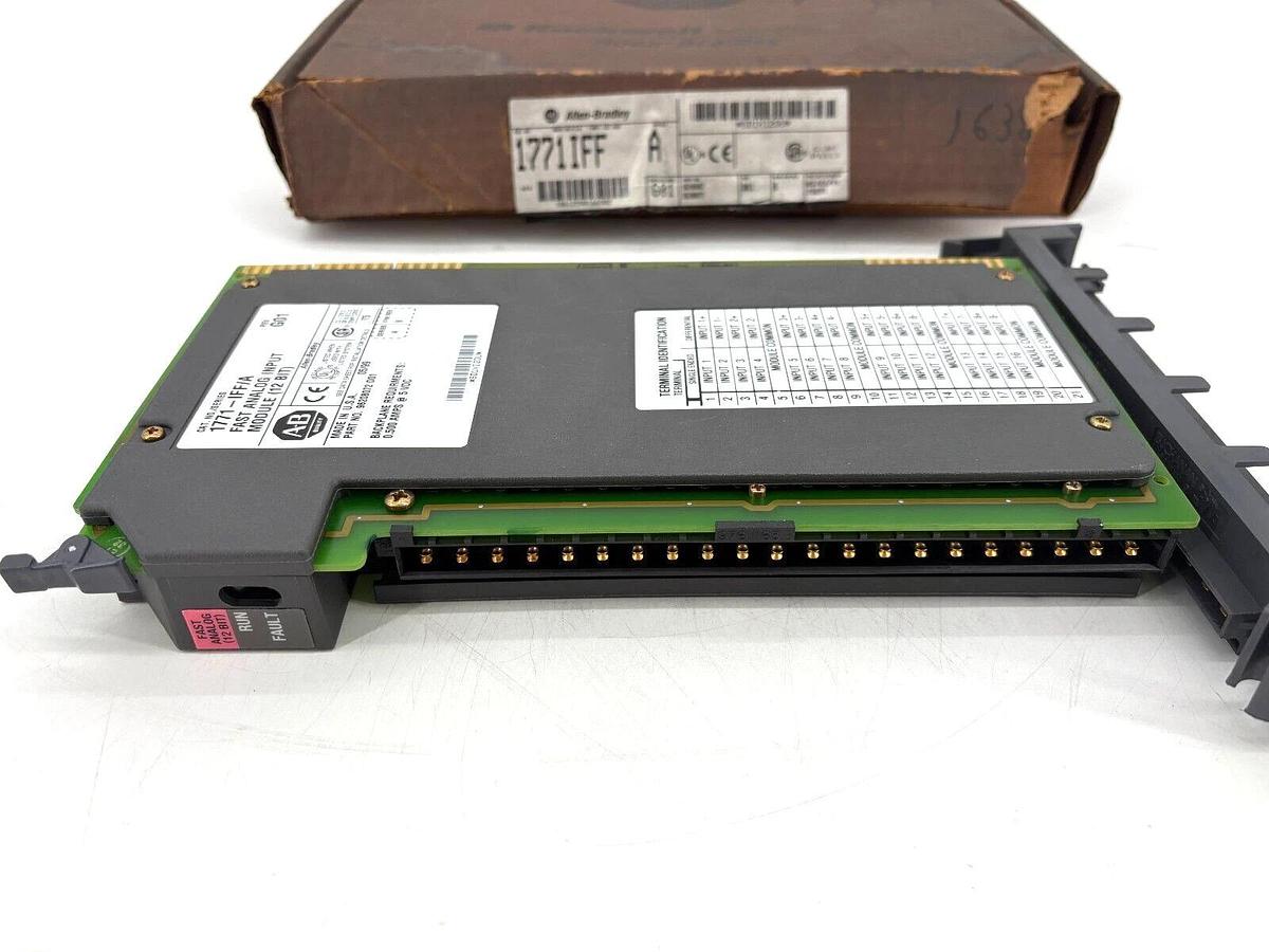 New Allen Bradley 1771-IFF Ser. A PLC-5 Fast Analog Input Module