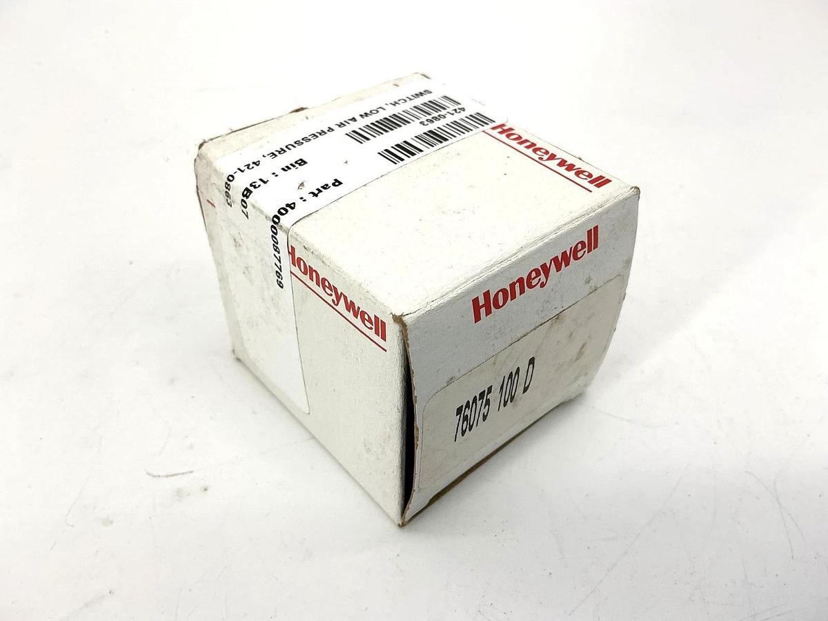 New Honeywell 76075-00001000-01 Pressure Switch 100PSI 76075-100-D
