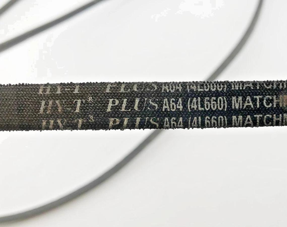 Lot of 2 New A64 V-Belts Gates 3002-2064 HY-T Plus 4L660 - No Box