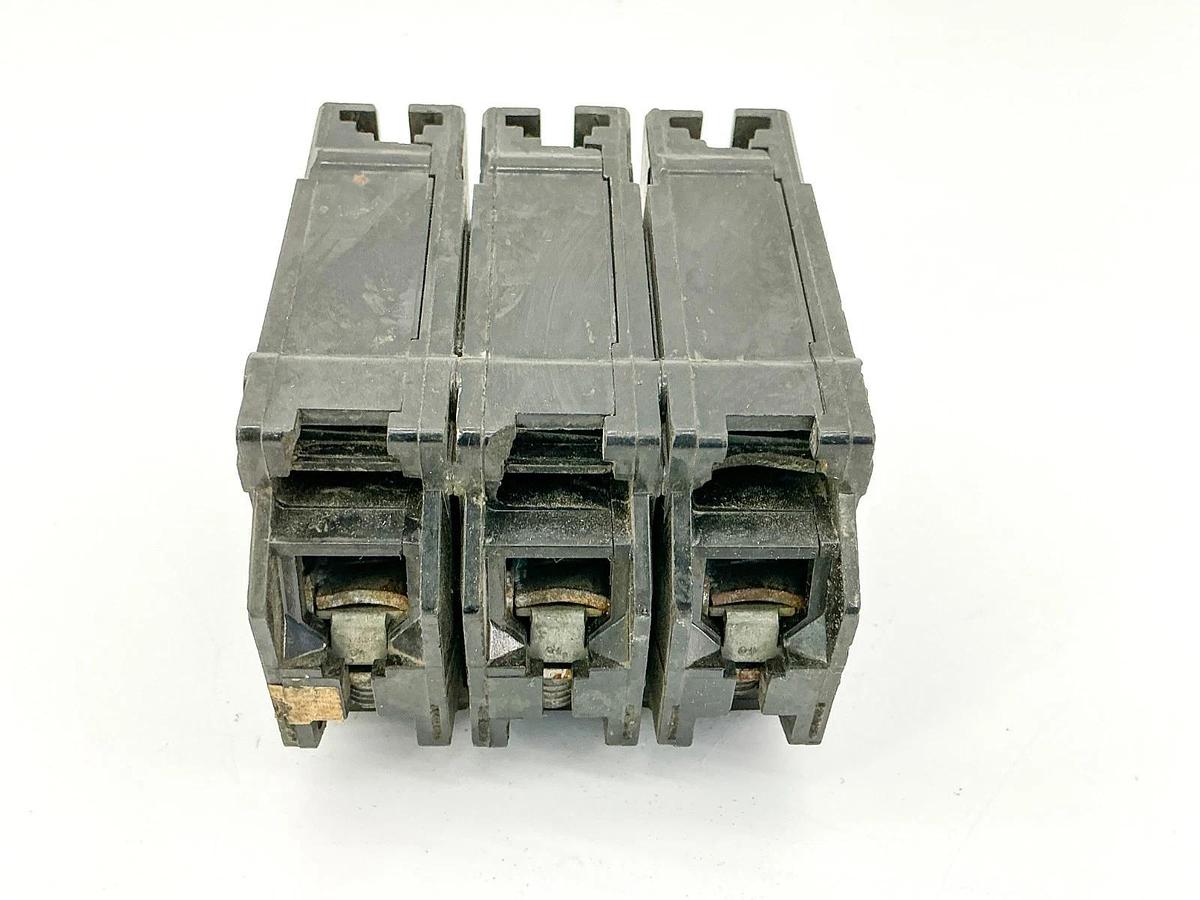 Used General Electric THQL32020 Circuit Breaker 20A 240V 3P Type THQL