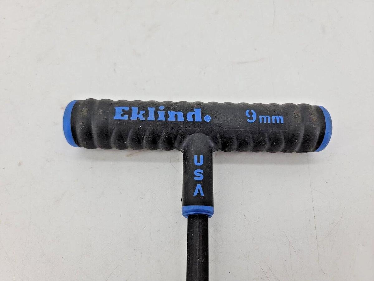 New Eklind 64885 Power-T Ball End Hexagon Keys W/ T-Handle 9mm