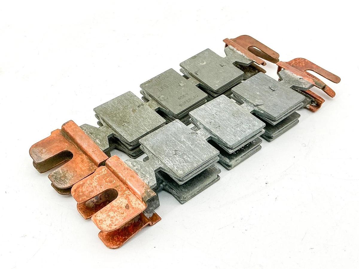 New Lot of 4 Bussmann LKS 600 Super Lag Renewal Links 600V