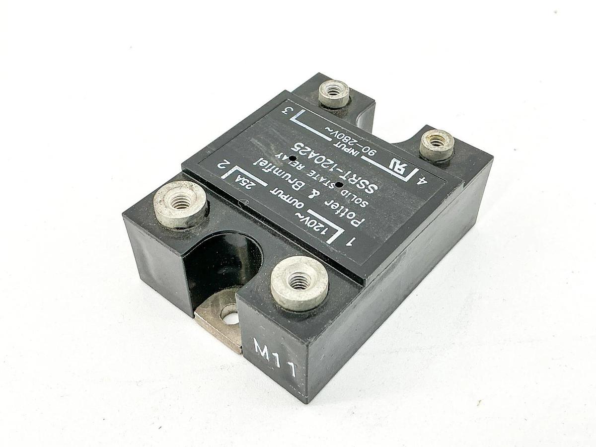 New Potter & Brumfiel SSRT-120A25 Solid State Relay 90-280V 25A - No Box