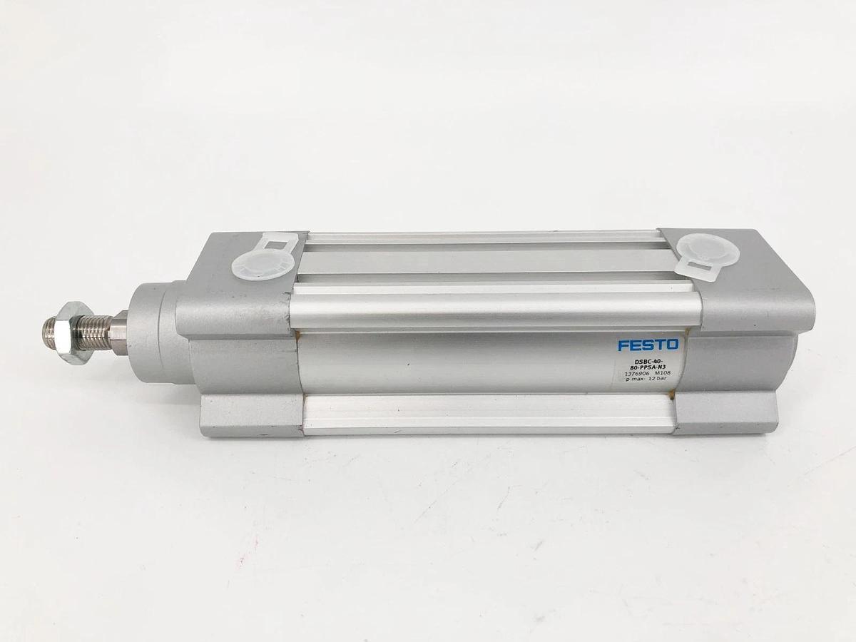 New Festo DSBC-40-80-PPSA-N3 Pneumatic Cylinder 1.2MPa 1376906 - No Box